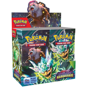Pokemon: Scarlet & Violet Twilight Masquerade Booster Box Sealed Case