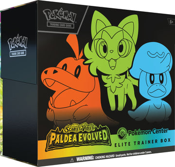 Paldea Evolved Pokemon Center Elite Trainer Box (Exclusive) [PAL - 0]