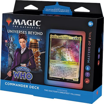 Universes Beyond: Doctor Who - Masters of Evil Commander Deck [WHO]