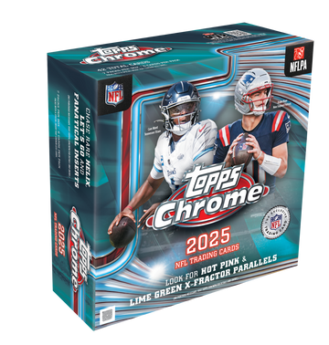 2025 Topps Chrome Football Mega Box