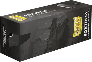 Dragon Shield Fortress Card Drawers - 1 Row - 435+ - Black