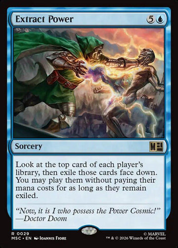 Extract Power [29] [Marvel Super Heroes: Commander] [Non-Foil]