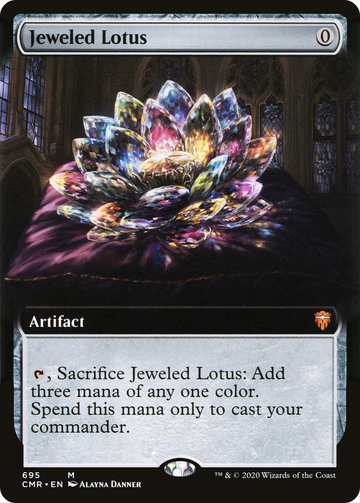 Jeweled Lotus (CMR-695) - Commander Legends: (Extended Art) Foil