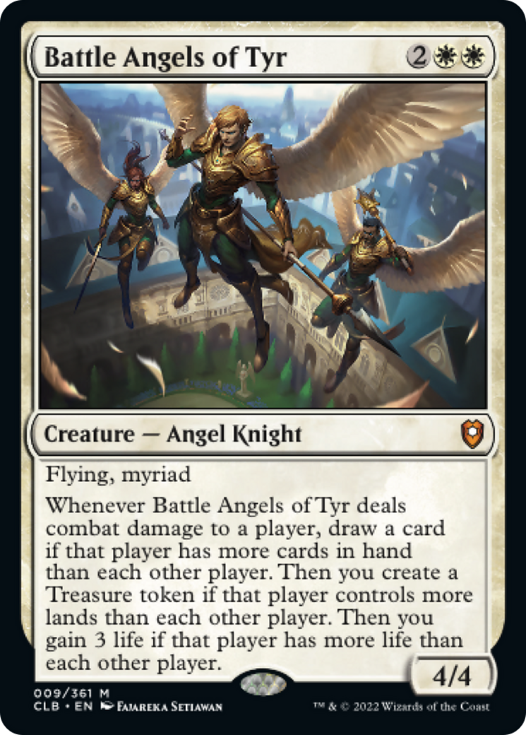 Battle Angels of Tyr (CLB-009) - Commander Legends: Battle for Baldur's Gate