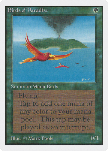 Birds of Paradise (2ED-187) - Unlimited Edition