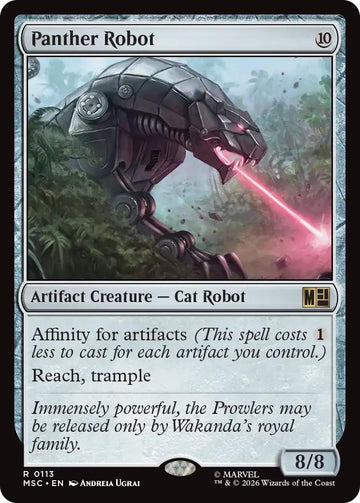 Panther Robot [113] [Marvel Super Heroes: Commander] [Non-Foil]