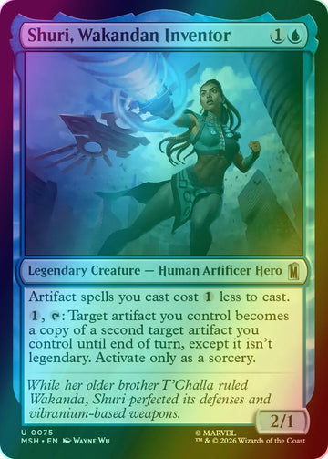Shuri, Wakandan Inventor [75] [Marvel Super Heroes] [Foil]