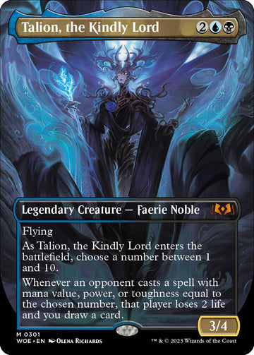 Talion, the Kindly Lord (Borderless) [WOE] - Near Mint