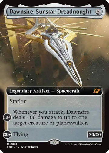 Dawnsire, Sunstar Dreadnought (Extended Art) - Edge of Eternities