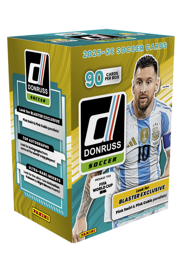 2025/26 Panini Donruss Road To FIFA World Cup 26 Soccer Hobby Blaster Box