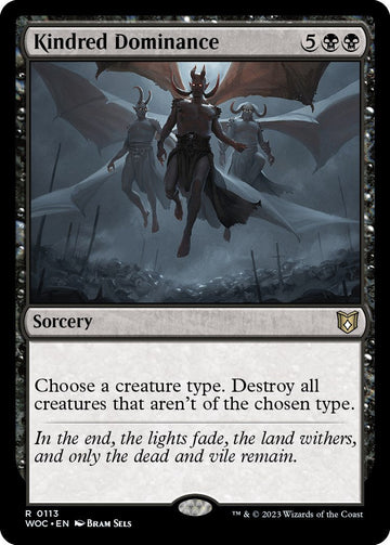 Kindred Dominance - 113 - (Commander: Wilds of Eldraine)