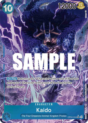 Kaido (Alternate Art) [OP04] - Near Mint