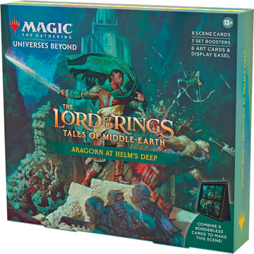 The Lord of the Rings: Tales of Middle-earth Scene Box - Aragorn at Helm's Deep [LTR]