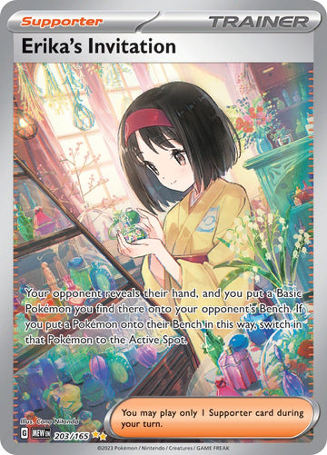 Erika's Invitation - 203/165 [MEW] - Near Mint