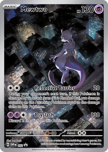 Mewtwo - 052 - 052 - (SV: Scarlet & Violet Promo Cards)