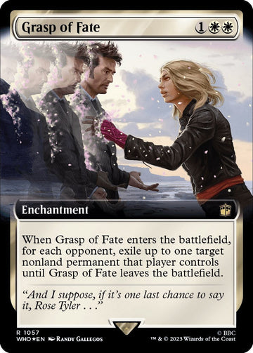 Grasp of Fate (Extended Art) (Surge Foil) - 1057 - (Universes Beyond: Doctor Who)