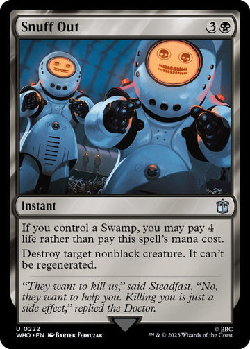 Snuff Out [WHO] - Near Mint