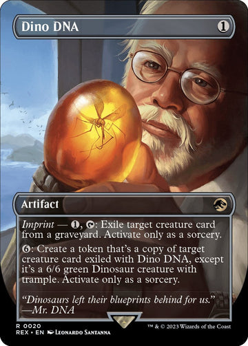 Dino DNA (Borderless) [REX] - Near Mint