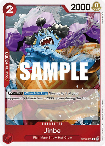 Jinbe - ST10-005 - (Ultra Deck: The Three Captains)