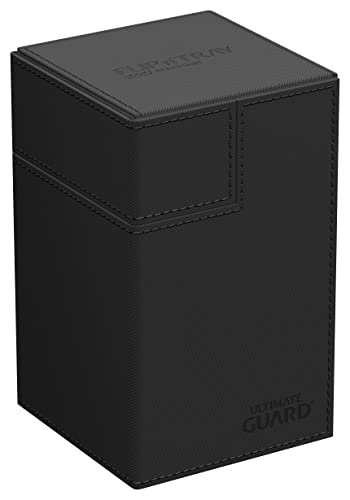 Ultimate Guard Flip N Tray 100+ XenoSkin Deck Box (Black)