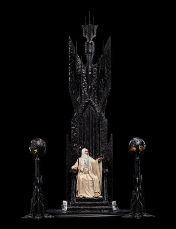 Weta Workshop The Lord of the Rings Saruman the White on Throne 1/6 Scale Statue