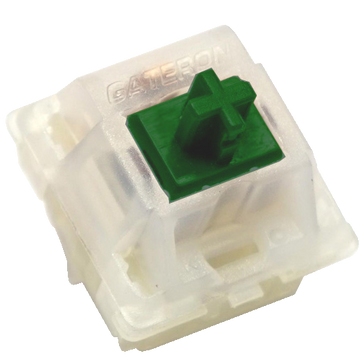 Gateron Milky Green 80g Clicky Switch
