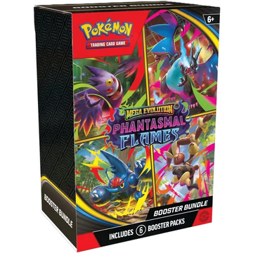 Pokemon Mega Evolution Phantasmal Flames Booster Bundle Box
