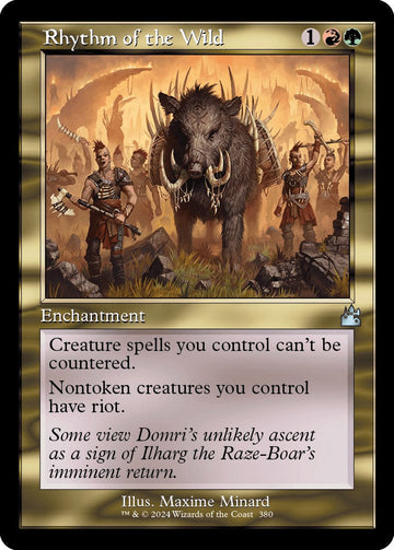 Rhythm of the Wild (Retro Frame) [RVR] - Near Mint