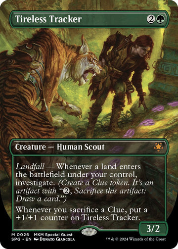 Tireless Tracker (Borderless) [SPG] - Near Mint