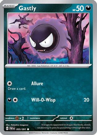 Gastly 55 Sv Paldean Fates