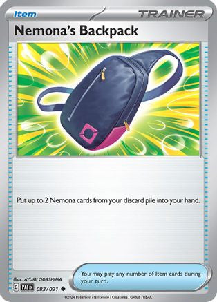 Nemona’s Backpack 83 Sv Paldean Fates