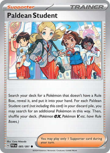 Paldean Student - 085/091 - 085/091 - (SV: Paldean Fates)