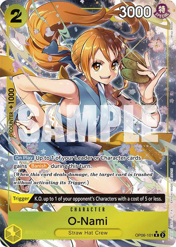 O-Nami (Alternate Art) [OP06] - Near Mint