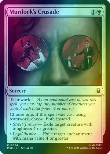 Murdock's Crusade [24] [Marvel Super Heroes] [Foil]