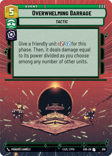 Overwhelming Barrage (Hyperspace) - 356 - (Spark of Rebellion)
