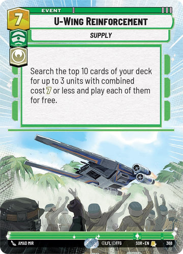 U-Wing Reinforcement (Hyperspace) - 368 - (Spark of Rebellion)
