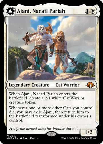 Ajani, Nacatl Pariah - 237 - (Modern Horizons 3)
