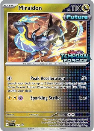 Miraidon 092 92 Sv Scarlet Violet Promo Cards Holofoil