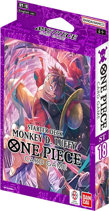 Starter Deck 18: PURPLE Monkey.D.Luffy [ST-18] - Unopened