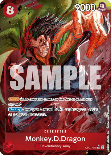 Monkey.D.Dragon (015) (Parallel) [OP07] - Near Mint