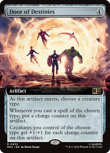 Door of Destinies [432] [Extended Art] [Marvel Super Heroes: Commander] [Non-Foil]