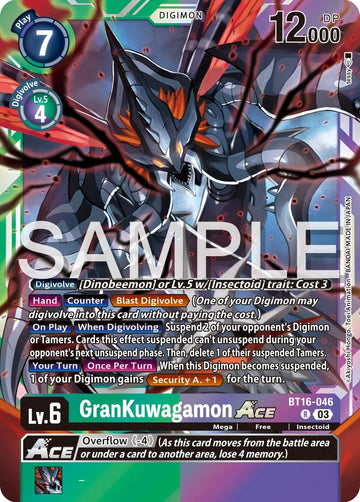 GranKuwagamon ACE [BT-16 - BT16-046 R]