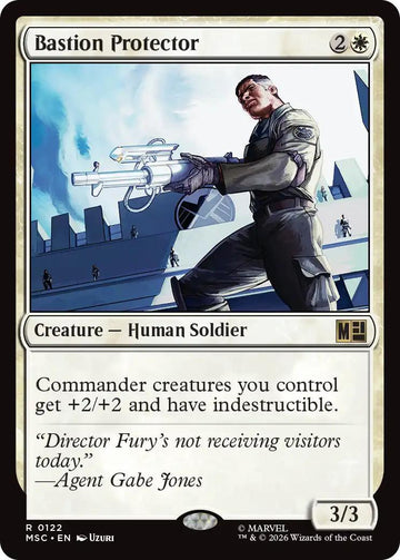 Bastion Protector [122] [Marvel Super Heroes: Commander] [Non-Foil]