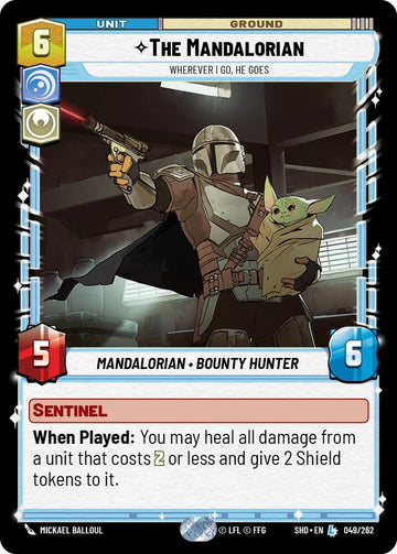 The Mandalorian - Wherever I Go, He Goes - 049/262 - (Shadows of the Galaxy)