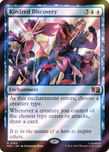 Kindred Discovery [150] [Marvel Super Heroes: Commander] [Surge Foil]