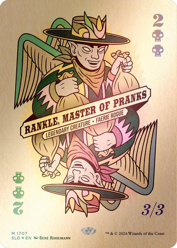 Rankle, Master of Pranks (Rainbow Foil) [SLD] - Near Mint
