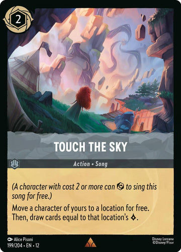 Touch the Sky - 199/204 [Wilds Unknown] [Non-Foil]