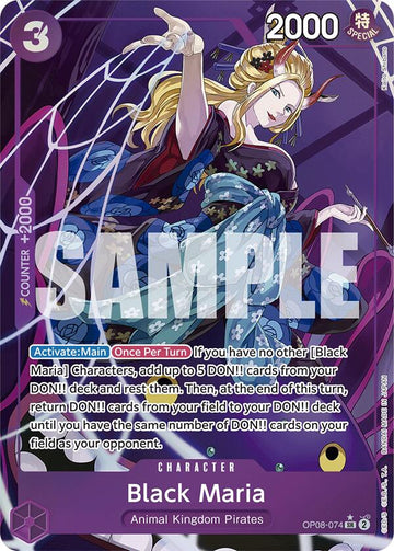 Black Maria (Parallel) [OP08] - Near Mint