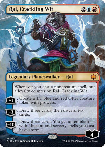 Ral, Crackling Wit (Borderless) [BLB] - Near Mint