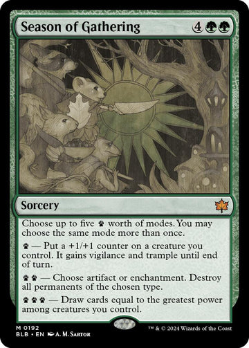 Season of Gathering [BLB] - Near Mint